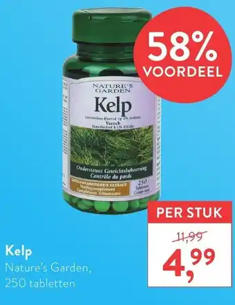 Holland & Barrett Nature's Garden Kelp 250 tabss aanbieding