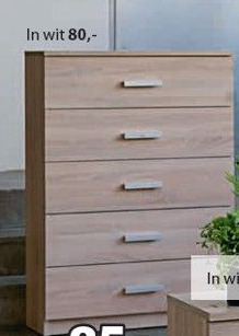 Jysk TAPDRUP LADEKAST aanbieding