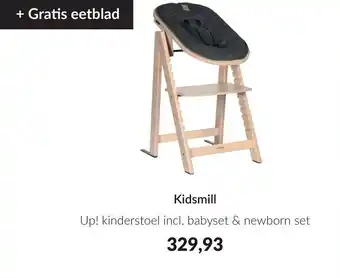 Babypark Kidsmill Up! Kinderstoel incl. babyset & newborn set aanbieding