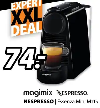 Expert Magimix Nespresso | Essenza Mini M115 aanbieding