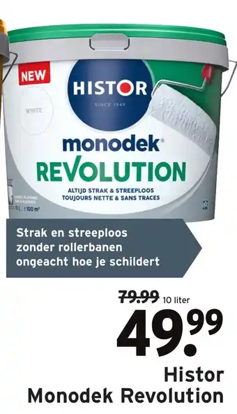 GAMMA Histor monodek Revolution 10L aanbieding