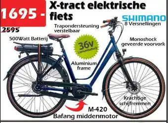 iTEK X-Tract Elektrische Fiets aanbieding