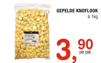 Amazing Oriëntal GEPELDE KNOFLOOK aanbieding