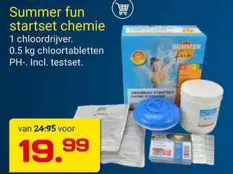 Kluswijs Summer fun startset chemie aanbieding