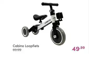 Baby & Tiener Cabino Loopfiets aanbieding