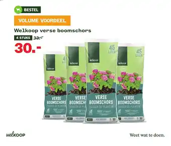 Welkoop Bestel Welkoop verse boomschors 4 stuks aanbieding