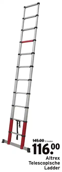 GAMMA Altrex Telescopische Ladder aanbieding