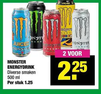 Big Bazar Monster Energydrink aanbieding