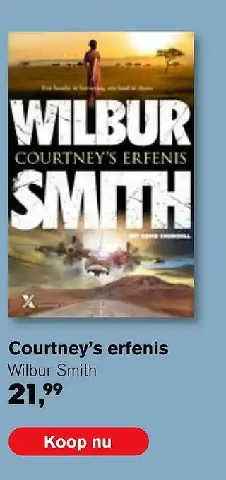 AKO Courtney's Erfenis - Wilbur Smith aanbieding