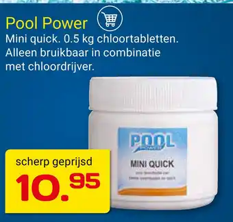 Kluswijs Pool Power aanbieding