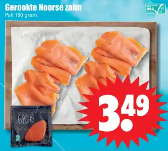 Dirk Gerookte Noorse zalm aanbieding