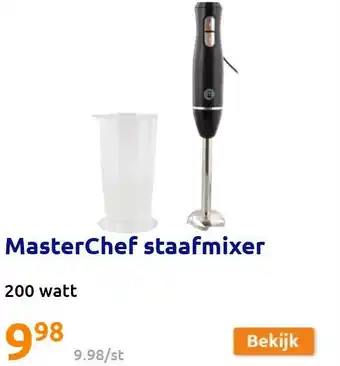 Action MasterChef staafmixer aanbieding