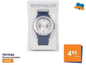 Action Horloge aanbieding