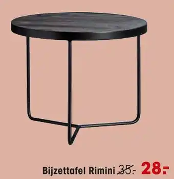 Kwantum Bijzettafel Rimini aanbieding
