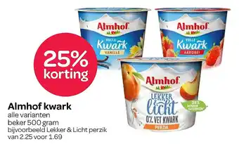 Spar Almhof kwark aanbieding