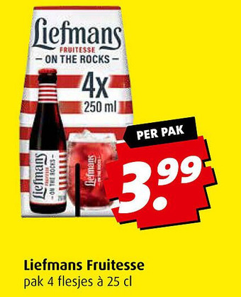 Boni Liefmans Fruitesse aanbieding