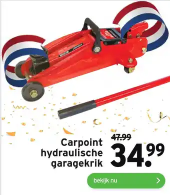 GAMMA Carpoint hydraulische garagekrik aanbieding