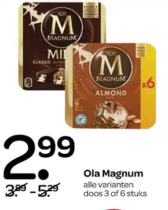 Spar Ola magnum aanbieding