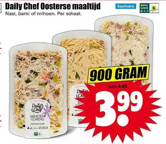 Dirk Daily chef oosterse maaltijd 900 gram aanbieding