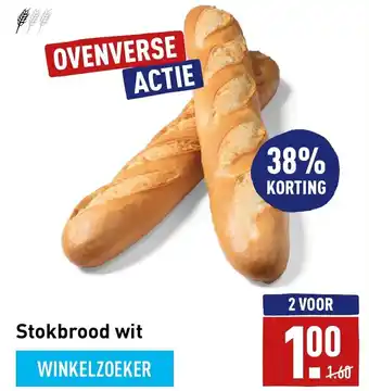 ALDI Stokbrood wit aanbieding