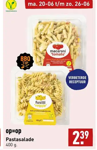 ALDI Pastasalade 400g aanbieding