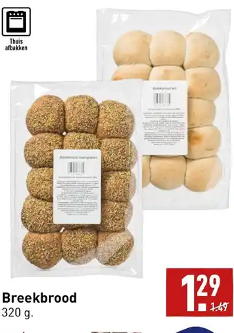 ALDI Breekbrood 320g aanbieding