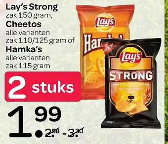 Spar Lay's Strong aanbieding