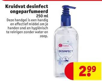 Kruidvat Kruidvat desinfect ongeparfumeerd aanbieding