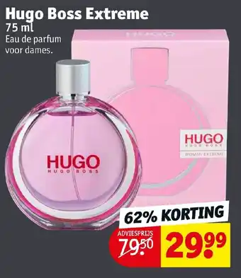 Kruidvat Hugo Boss Extreme 75 ml aanbieding