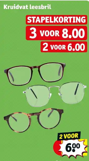 Kruidvat Leesbril aanbieding