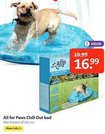 Pets Place All for paws chill out bad aanbieding