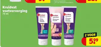 Kruidvat Voetverzorging 75 ml aanbieding