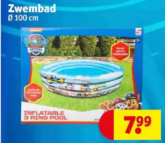 Kruidvat Zwembad 100 cm aanbieding