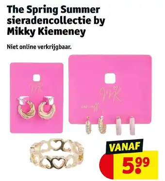 Kruidvat The Spring Summer sieradencollectie by Mikky Kiemeney aanbieding
