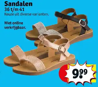 Aanbieding sandalen sale