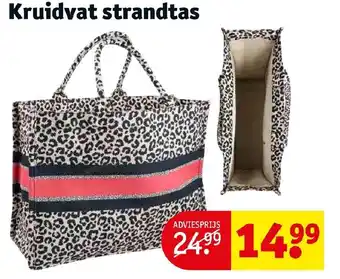 Kruidvat Strandtas aanbieding