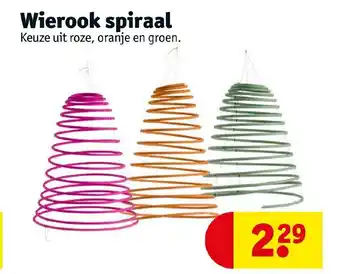 Kruidvat Wierook spiraal aanbieding