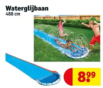 Kruidvat Waterglijbaan 488 cm aanbieding