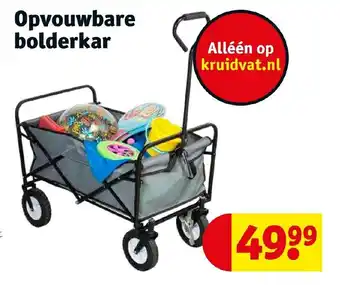 Kruidvat Opvouwbare bolderkar aanbieding