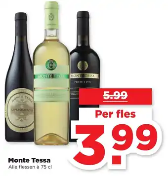 PLUS Monte Tessa 750 ml aanbieding