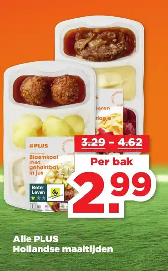 PLUS Alle PLUS Hollandse maaltijden aanbieding