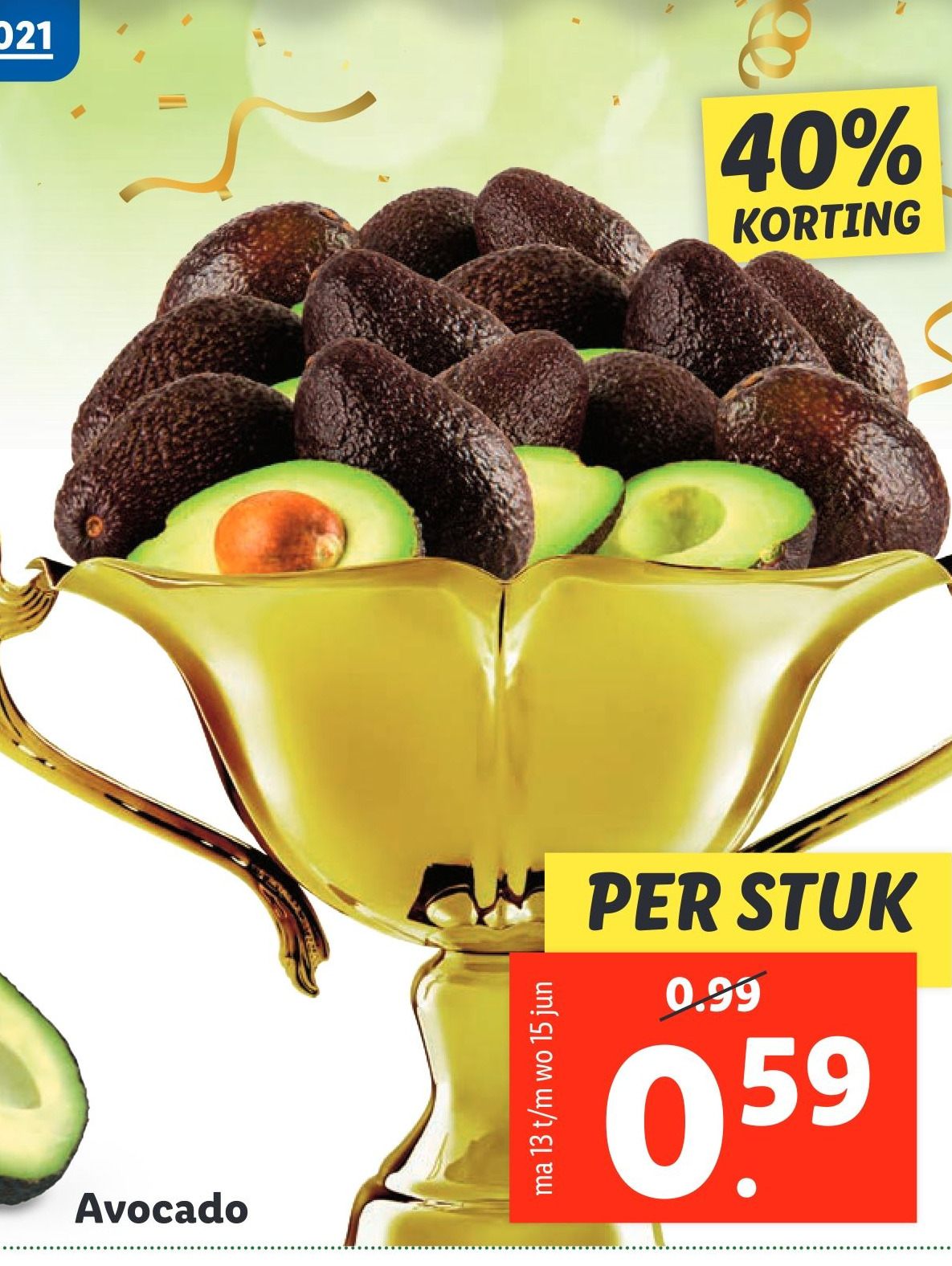 Avocado aanbieding bij Lidl