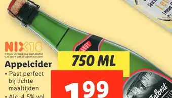 Lidl Appelcider aanbieding