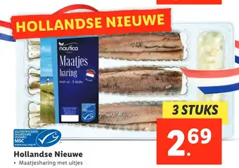 Lidl Hollandse Nieuwe aanbieding