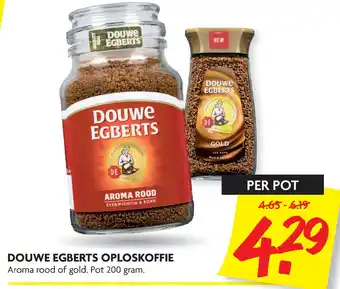 Dekamarkt Douwe egberts oploskoffie 200 gram aanbieding