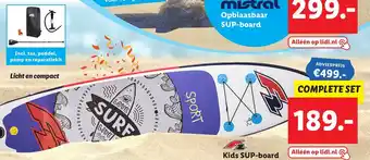 Lidl Kids SUP-board aanbieding