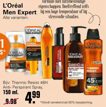 De Online Drogist L'Oréal Men Expert aanbieding