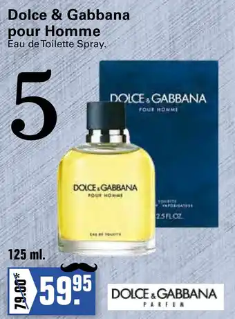 De Online Drogist Dolce & Gabbana pour Homme aanbieding