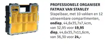 Nijhof Professionele organiser fatmax van stanley aanbieding