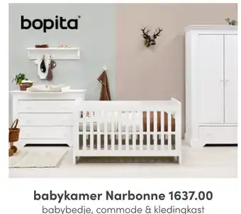 Baby & Tiener Bopita babykamer Narbonne aanbieding